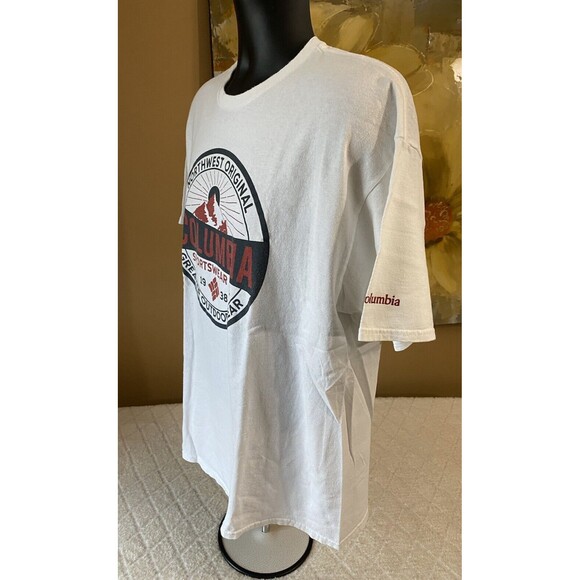 Columbia Sportswear Northwest Original Graphic White Shirt Men’s Size XL - Picture 8 of 15